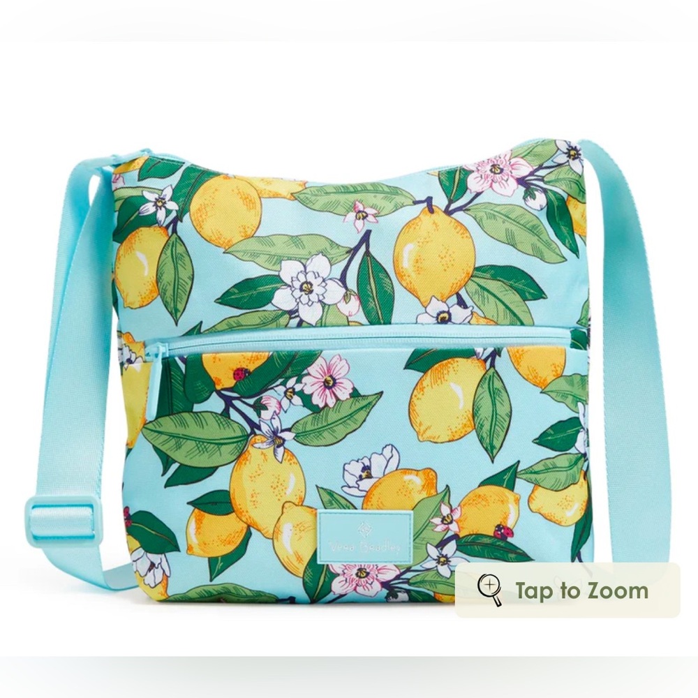 Vera Bradley Hipster Crossbody Bag in Lemon Grove